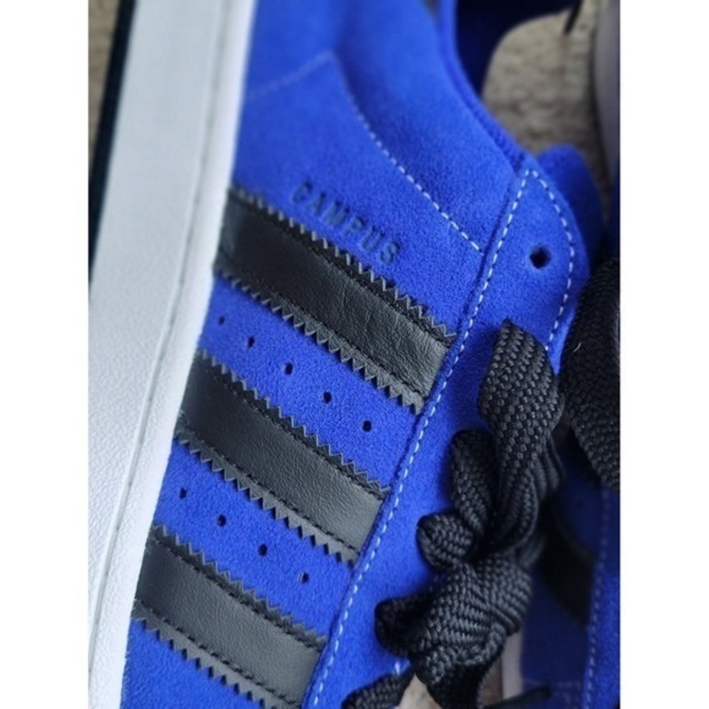 NEW Adidas Campus 00s Originals Sneakers - Semi Lucid Blue/Black Size‎ 10.5 - Picture 5 of 9